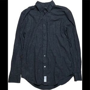 Five Four men’s M Charcoal Gray Flannel